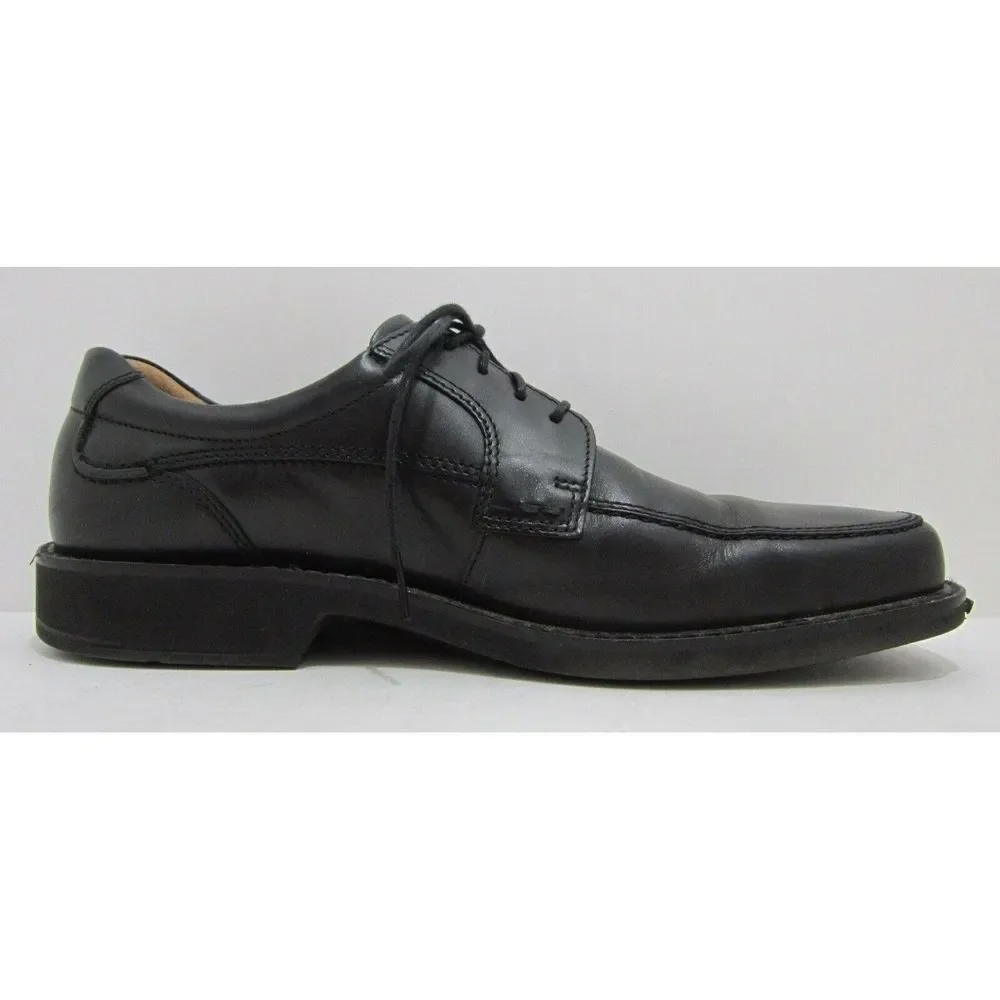ECCO Seattle Black Leather Dress Oxfords Size 11 M